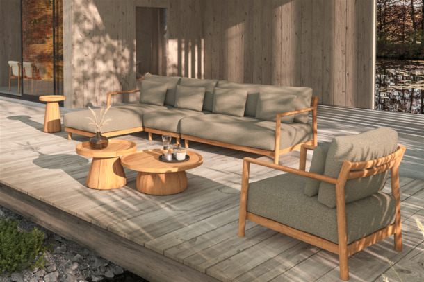 4SO Marie loungeset 2,5-zit met chaise longue - 0